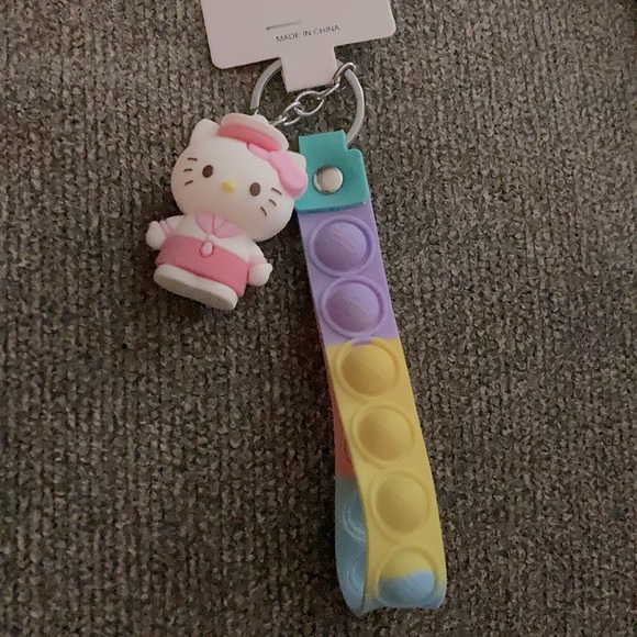 Accessories New Hello Kitty Keychain With Pop It Poshmark